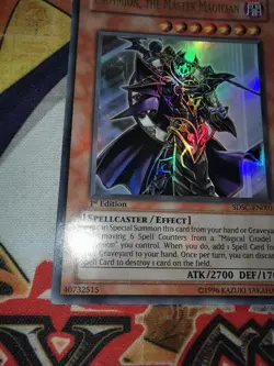 Endymion, the Master Magician sdsc-en001 1st Edition (LP) Ultra Rare Yu-Gi-Oh! - Image 2
