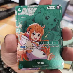 Nami (Winner Pack 2026 Vol. 2) P-102 One Piece Promotion Cards Foil - Image 1
