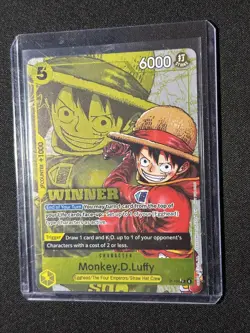 Monkey.D.Luffy (Winner Pack 2026 Vol. 2) P-106 One Piece Promotion Cards Foil - Image 3