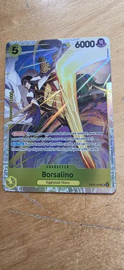 Borsalino EB04-058 Super Rare Foil One Piece Card English - Image 1