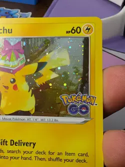 2x Pikachu SWSH234 Sword & Shield Promo Cards *HD SWIRL* - Image 3