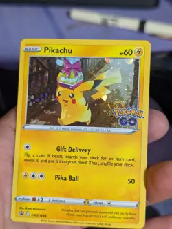 2x Pikachu SWSH234 Sword & Shield Promo Cards *HD SWIRL* - Image 5
