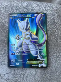 Pokemon TCG Mewtwo EX Holo Full Art Ultra Rare Card 157/162 - Image 1