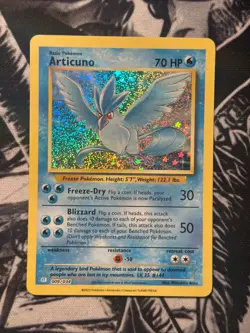 Articuno 009/034 Trading Card Game Classic Holo - Image 1
