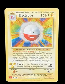 Pokemon Electrode #011/034 CLC: Trading card Game Classic (Read Description) 🔥 - Image 2