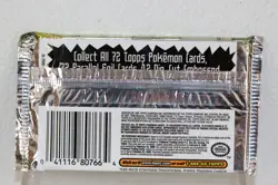 Pokemon The First Movie -8 Trading Cards, Including 1 Foil Card (Unopened Pack) - Image 2
