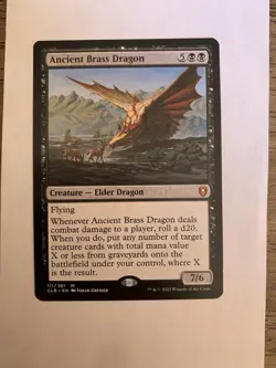 Ancient Brass Dragon Commander Legends: Battle for Baldur's Gate - Image 1