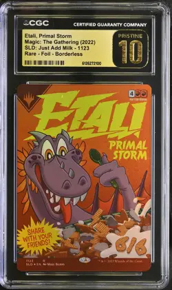 ETALI, PRIMAL STORM Secret Lair Foil Rare CGC Pristine 10 MTG [Nostalgium] - Image 1
