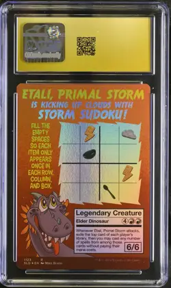 ETALI, PRIMAL STORM Secret Lair Foil Rare CGC Pristine 10 MTG [Nostalgium] - Image 2