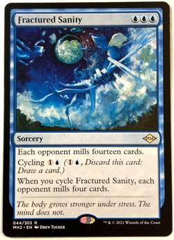 MTG Fractured Sanity Modern Horizons 2 044/303 NM Rare - Image 1