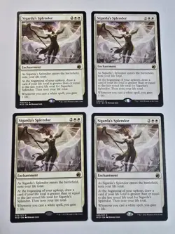 4x Sigarda's Splendor - Midnight Hunt - Near Mint - Magic the gathering - Image 1