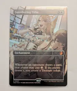 Smothering Tithe (Anime Borderless) Wilds of Eldraine: Enchanting Tales NM Foil - Image 1