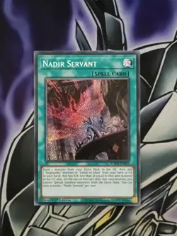 YuGiOh Card ROTD-EN052 Nadir Servant Secret Rare LP 1st Ed - Image 1