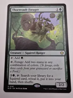 Thornvault Forager Bloomburrow Regular - Image 1