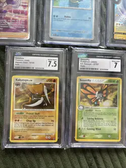 Lot Of 5 Mixed CGC Graded Pokemon Cards - Image 4