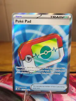 Poke Pad 113/088 Pokemon Perfect Order Trainer Full Art Holo - Image 1