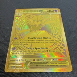 Mega Gardevoir EX Mega Hyper Rare Gold 187/132 Mega Evolution Pokemon - Image 4