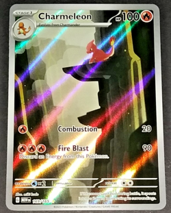 POKEMON SCARLET & VIOLET 151 - CHARMELEON #169/165 - ILLUSTRATION RARE (NM) - Image 5
