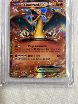 2014 Pokemon Charizard EX Black Star Promo XY17 CGC 9 Free Shipping - Image 3