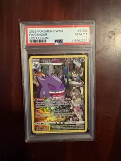 Pokemon Gengar TG06/TG30 Lost Origin 2022 PSA 10 - Image 1