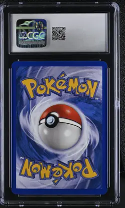 CGC 10 GEM MINT Team Magma's Houndoom Vs Aqua 10/95 Holo Pokemon Card - Image 2