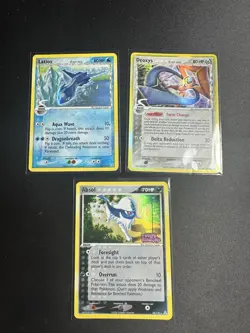 Pokemon Holon Phantoms Holo Lot - Absol STAMPED Reverse Deoxys Holo Latios - Image 1