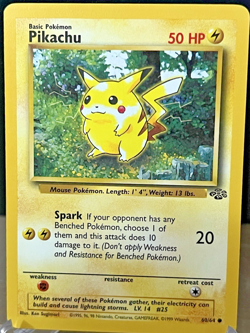 Pikachu Jungle Set #60/64 Common Pokemon TCG - Image 1