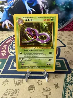 Arbok 31/62 - Fossil Unlimited Edition - WOTC Pokemon TCG - Image 1