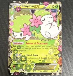 Pokemon TCG Shaymin EX XY148/XY Promo Full Art Holo EX HP 110 English - Image 1