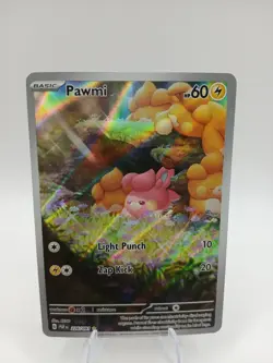 Pawmi - 226/091 Scarlet & Violet Paldean Fates Illustration Rare - NM - POKEMON - Image 1
