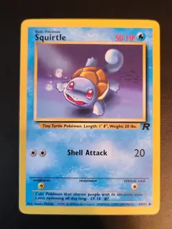 Pokemon TCG Team Rocket Squirtle 68/82 NM - Image 1