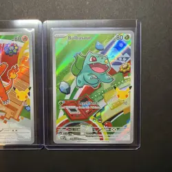 Pokemon First Partner Illustration Collection Series 1 Kanto Gen 1 NM CENTERED - Image 4