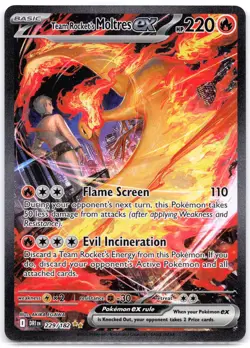Team Rocket's Moltres ex 229/182 Destined Rivals - Image 1