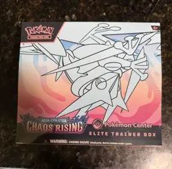 Pokemon Center Chaos Rising ETB - SEALED - Image 1