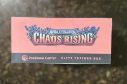 Pokemon Center Chaos Rising ETB - SEALED - Image 2