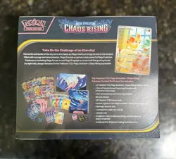 Pokemon Center Chaos Rising ETB - SEALED - Image 5