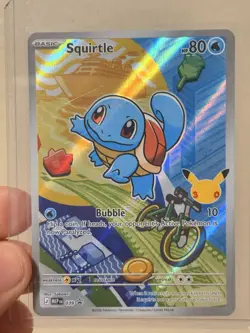 Pokemon Squirtle 039 ME Mega Evolution Promo English Holo 80 HP 2026 - Image 1