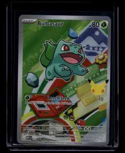 Pokemon TCG Bulbasaur 037 Mega Evolution Promo NM A - Image 1