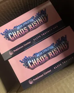 Pokemon Center: Chaos Rising Elite Trainer Box ETB (2 available, $190 per) - Image 1