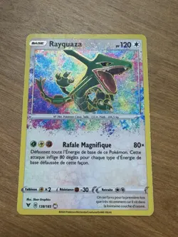 Pokemon RAYQUAZA 138/185 French Voltage Vivid eclatant Amazing Rare LP - Image 1