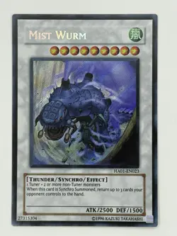 yugioh Mist Wurm HA01-EN023 Secret Rare Limited Edition Near Mint - Image 3