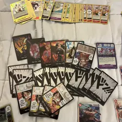 One Piece AA SEC SR Cards Lot Nami Sanji Luffy Zoro Judge Winner leaders - Image 3
