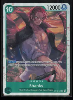 Shanks (028) OP13-028 One Piece Carrying On His Will Super Rare Near Mint - Image 1