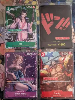 One Piece Tcg Winner Pack Vol. 2 English Promo Set - Image 1