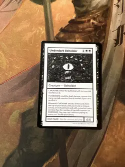 Underdark Beholder (2021 Edition) [Mystery Booster Playtest Cards] - Image 1