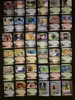 Dragon Ball Z Score Trading Card Game Lot Of 36 Cards 2000-2001 - Image 1