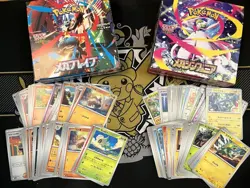 Japanese Pokemon TCG Mega Brave Symphonia Bulk Cards Set - 300+ Cards w Boxes - Image 1