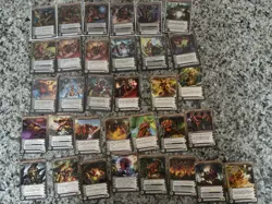 Chaotic Tcg Danian Lot 33 Cards (6 supers, 9 rares) NO DUPLICATES - Image 1