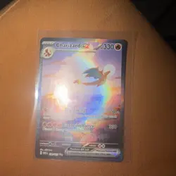 Charizard ex 199/165 SV 151 SIR Holo Full Art 330 HP PLEASE READ DESCRIPTION - Image 1