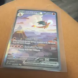 Charizard ex 199/165 SV 151 SIR Holo Full Art 330 HP PLEASE READ DESCRIPTION - Image 3